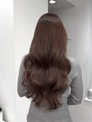 ロング 韓国ヘア×2way 🇰🇷和知拓郎のヘアスタイル