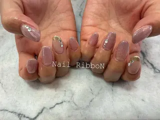 ネイル ネイルリボン 石田のネイルデザイン