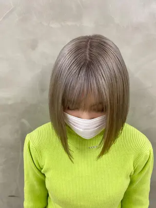 ショート カラー yiye 青山所属・無料カットモデル募集 🌱ひょうがのヘアスタイル