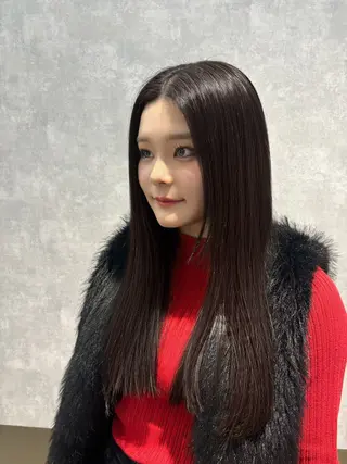 ロング 🌐NATSUMI 🌐【寒色カラー】のヘアスタイル