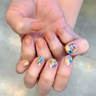 ネイル YUKIMO🍎名駅 /ニュアンスのネイルデザイン