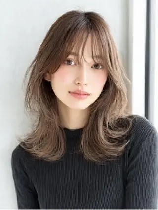 ミディアム 生艶髪&レイヤー🔔 渋谷お薦めNo.1✨のヘアスタイル