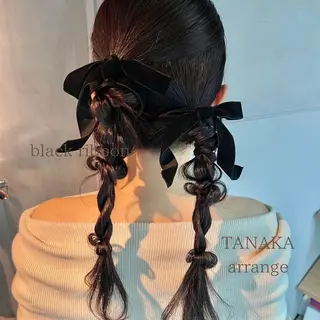 ヘアアレンジ charm《銀座》 ヘアセット/縮毛矯正のヘアスタイル