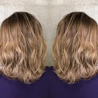 ショート カラー 🌈艶ハイトーン🌈 心を込めます🤝涼介のヘアスタイル