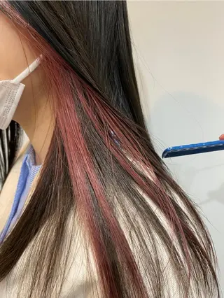 ロング カラー ベージュカラー🐑 レイヤー🤎塚原優芽のヘアスタイル