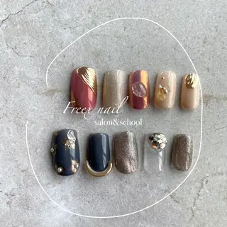 ネイル Freex nail所属・freex nail /ニュアンス/個性派のネイルデザイン