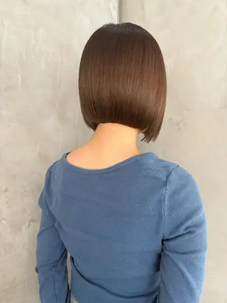 ショート 髪質改善／縮毛矯正 関根青葉のヘアスタイル
