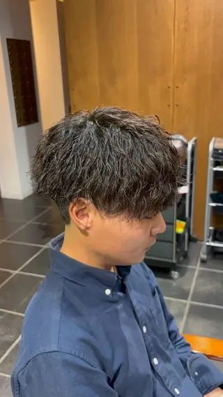 パーマ メンズ ruen大分駅店所属・ruen大分駅店 /佐藤萌音のヘアスタイル