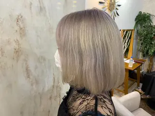 ミディアム カラー SYUYA/パーマ/ マッシュスタイル特化のヘアスタイル