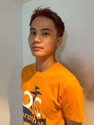 ショート カラー パーマ メンズ 🎀オイダイラ モモカ🎀のヘアスタイル