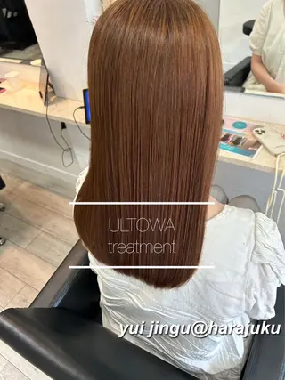 セミロング カラー パーマ ヘアアレンジ メンズ ワット 原宿のヘアスタイル