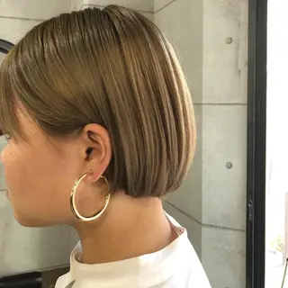 ミディアム カラー パーマ ヘアアレンジ メンズ キッズ ネイル マツエク・マツパ 艶髪育成サロン 京橋　shinのヘアスタイル
