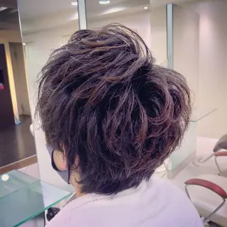 ミディアム パーマ メンズ 🐺デザインウルフ / 一ノ瀬 凌🐺のヘアスタイル