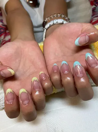 ネイル rukianail 新里のネイルデザイン