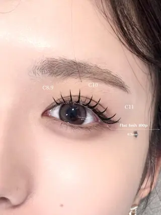 マツエク・マツパ lace adorable所属・レース アドラブル eyeのマツエク・マツパデザイン