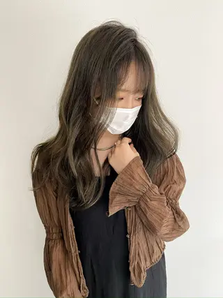 セミロング 指名支持率NO.1 スタイリストのヘアスタイル
