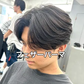パーマ メンズ 韓国ヘア🇰🇷 メンズパーマ/つかさのヘアスタイル