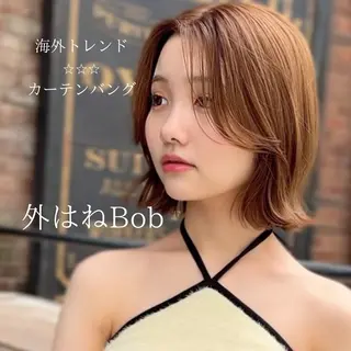 Lond所属・ボブ/顔まわり /みそらレイヤーのヘアスタイル