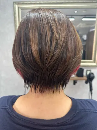 ショート カラー Lien 深井店のヘアスタイル
