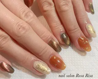 ミディアム ネイル ネイルスタジオ シェイクユアハンズのネイルデザイン