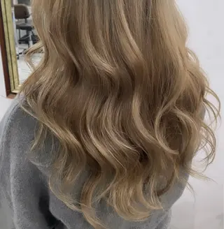 ロング カラー 👑圧倒的カラー👑 佐々木祐希のヘアスタイル