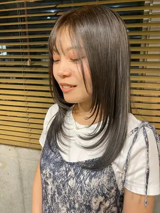ロング 海外風レイヤー🥥 NANAのヘアスタイル