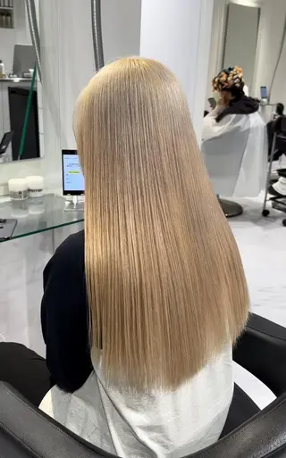 カラー ❤︎横浜❤︎うる艶 透明感カラー❤︎のヘアスタイル