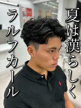 パーマ メンズ 🍐シャドウパーマ メンズ特化/守岡🍐のヘアスタイル