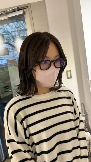 ミディアム kauti ichinana所属・小西 佑奈のヘアスタイル