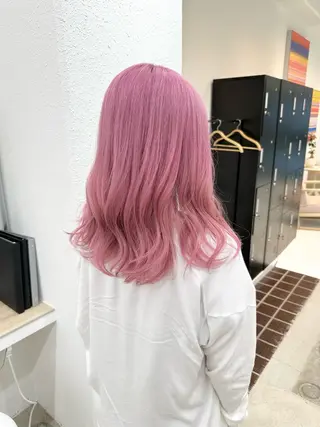 セミロング カラー 🌈ディレクター🌈 徳松優希のヘアスタイル