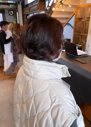 ショート カラー パーマ ayaka |トレンドヘアのヘアスタイル