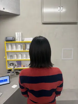 ミディアム 誰よりも丁寧なカット 🍀小林輝のヘアスタイル