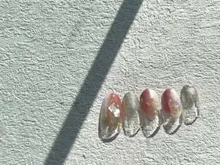 ネイル ⭐︎休業中の練習⭐︎ JNA認定講師髙橋のネイルデザイン