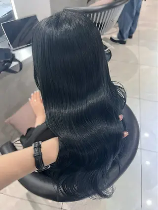 ロング カラー 韓国レイヤー×モテ髪 /MITSUKI🤍のヘアスタイル