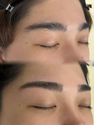 メンズ アイブロウ Silhouette _.Kanaのマツエク・マツパデザイン