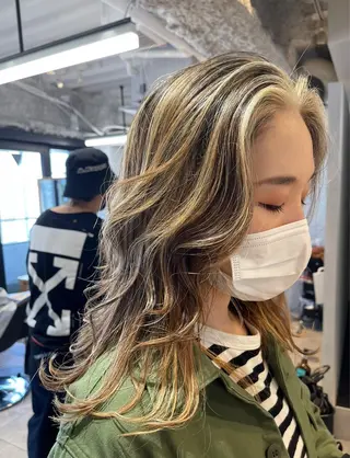 セミロング クスカワ ノリエのヘアスタイル