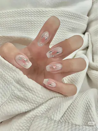 ネイル MoMoA Nail ネイル長さ出し専門店のネイルデザイン