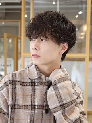 パーマ メンズ メンズパーマのプロ /FERIA蛭田貴弘のヘアスタイル