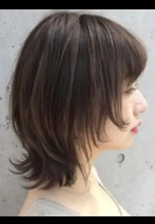セミロング グレイスフルバーバープラチナム六本木店所属・六本木メンズヘア 大橋勇貴のヘアスタイル