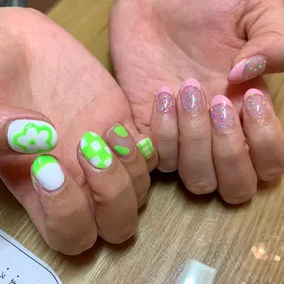 ネイル GO TODAY シェアサロン 表参道Colore店所属・K. Ayanaのネイルデザイン