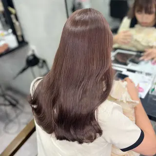 ロング カラー 大人の髪質改善 💎夏のヘアスタイル