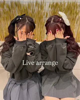 ヘアアレンジ monaヘアアレンジ 🎀/お呼ばれのヘアスタイル