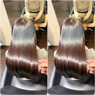 ロング カラー 🌸ULTOWA🌸 髪質改善/縮毛/店長のヘアスタイル