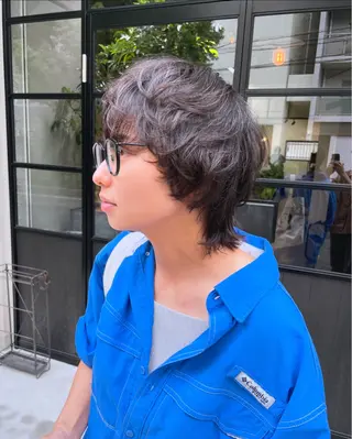 ショート パーマ すみとも るなのヘアスタイル