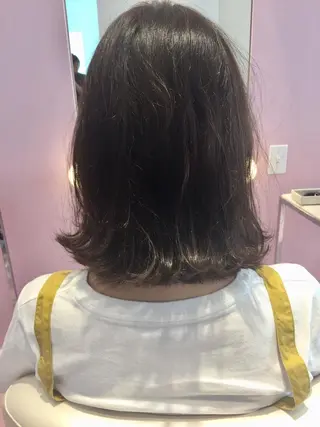 ミディアム 所渉/韓国レイヤー /ウルフカットのヘアスタイル