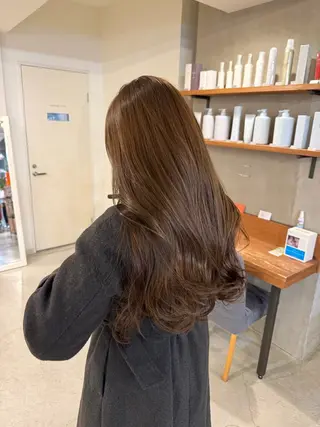 ロング カラー ROCAReTA FOR HAIR 四条大宮店所属・野間 奈津子のヘアスタイル