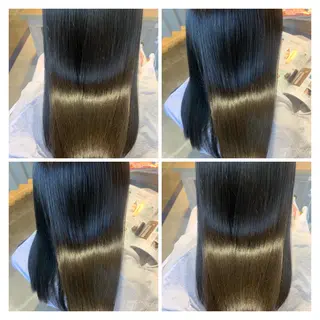 ロング カラー 髪質改善艶髪 ℍ𝔸ℝ𝕌𝕂𝔸のヘアスタイル