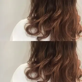 カラー 江原 彩華のヘアスタイル