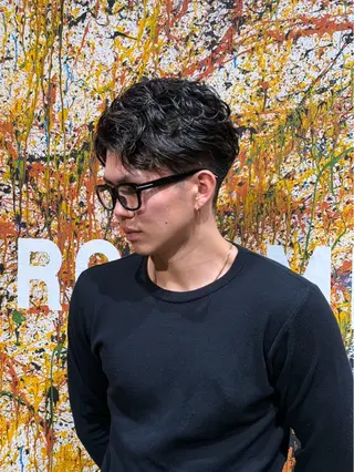 パーマ メンズ くまざき　なな /メンズモデル募集のヘアスタイル