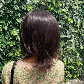 ミディアム カラー 佐藤宰❪髪質改善❫ ❪カラー/透明感❫のヘアスタイル